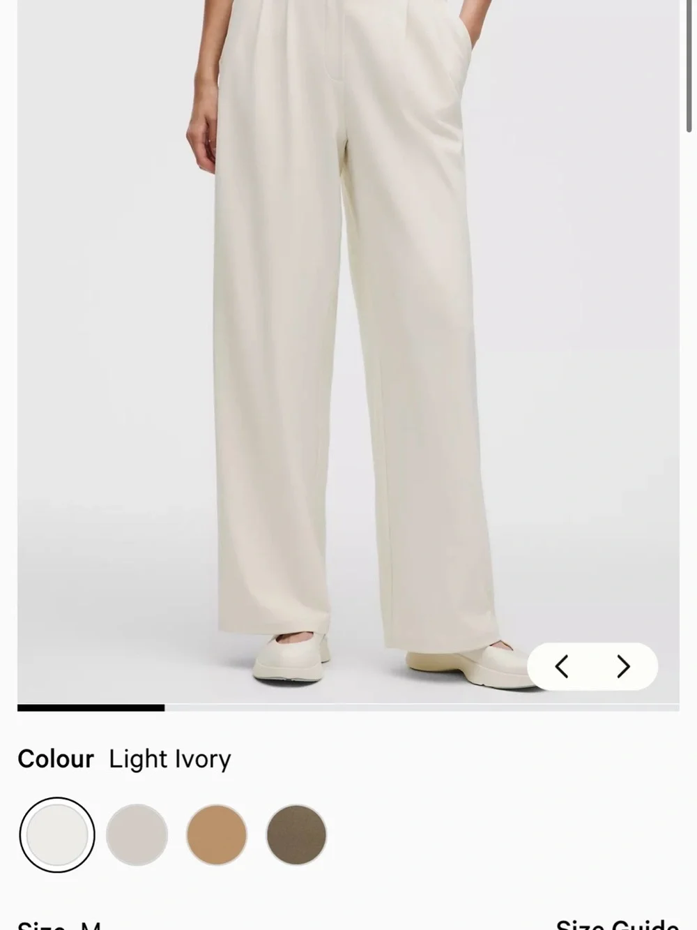BNWT Lululemon Daydrift Trouser Wide-Leg Pants- Short length